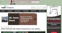 Desktop Screenshot of magazin.torfabrik.de
