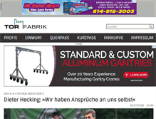 Tablet Screenshot of magazin.torfabrik.de